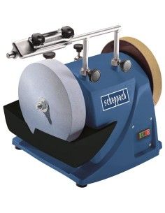 1 - AFFILATRICE A UMIDO ACQUA SCHEPPACH TIGER 2000S AFFILA COLTELLI FORBICI MOLA FOX