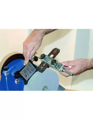 4 - AFFILATRICE A UMIDO ACQUA SCHEPPACH TIGER 2000S AFFILA COLTELLI FORBICI MOLA FOX