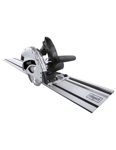 Sega circolare a immersione 160mm con barra guida Scheppach Black tas55-be