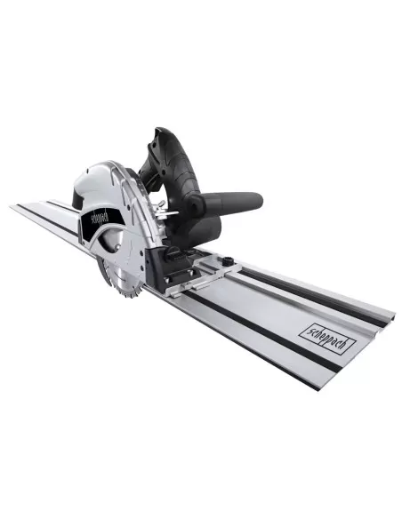 1 - Sega circolare a immersione 160mm con barra guida Scheppach Black tas55-be