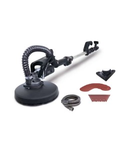 Levigatrice da muro con asta telescopica 710w 215mm Scheppach Black tbs930-be