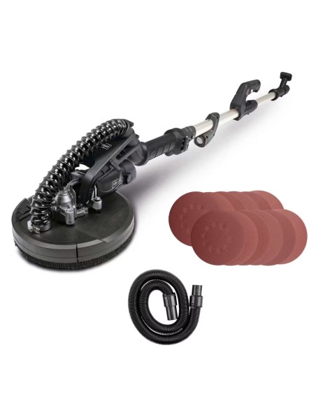 Levigatrice da muro con asta telescopica 710w 215 mm Scheppach Black tbs915-be Levigatrice da muro con asta telescopica 710w 215 mm Scheppach Black tbs915-be