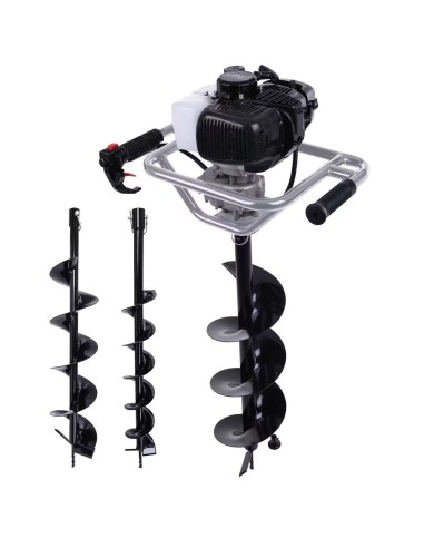 Mototrivella a scoppio 52cc 1,97cv 3 eliche incluse Scheppach Black bag2000-be