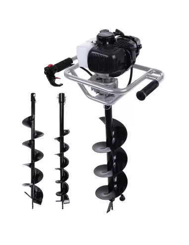 Mototrivella a scoppio 52cc 1,97cv 3 eliche incluse Scheppach Black bag2000-be