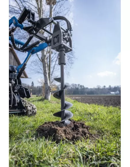 3 - Elica per trivella 200mm per mini pala mkl730 Scheppach