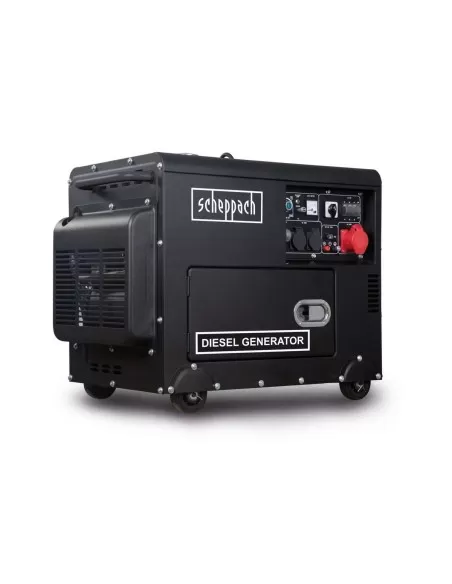 1 - Generatore di corrente diesel 5000w 7.7hp Scheppach Black dpg5200-be 1 - Generatore di corrente diesel 5000w 7.7hp Scheppach Black dpg5200-be