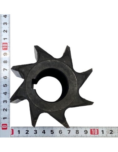 1 - Rullo di ricambio per biotrituratori Scheppach gs60 e gs70