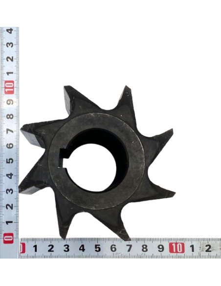 1 - Rullo di ricambio per biotrituratori Scheppach gs60 e gs70