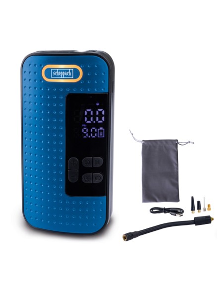 Mini compressore portatile senza fili 8V 10.3 bar 2000 mAh Scheppach ac10/8v