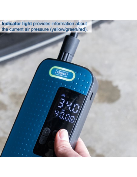 Mini compressore portatile senza fili 8V 10.3 bar 2000 mAh Scheppach ac10/8v