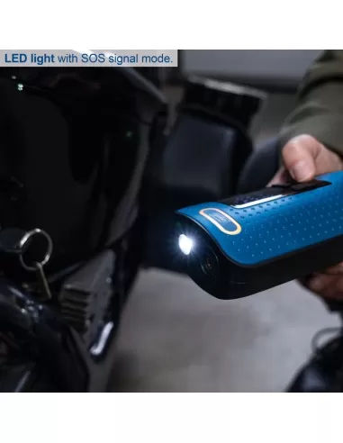 5 - Mini compressore portatile senza fili 8V 10.3 bar 2000 mAh Scheppach ac10/8v