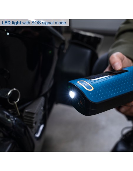 Mini compressore portatile senza fili 8V 10.3 bar 2000 mAh Scheppach ac10/8v