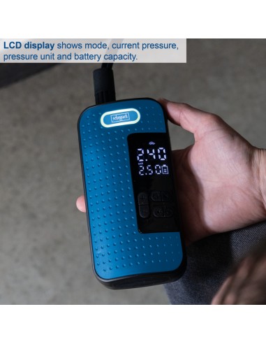 Mini compressore portatile senza fili 8V 10.3 bar 2000 mAh Scheppach ac10/8v