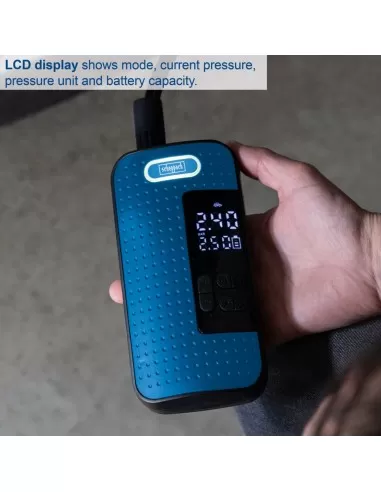 6 - Mini compressore portatile senza fili 8V 10.3 bar 2000 mAh Scheppach ac10/8v