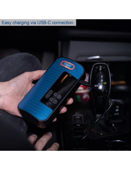 Mini compressore portatile senza fili 8V 10.3 bar 2000 mAh Scheppach ac10/8v