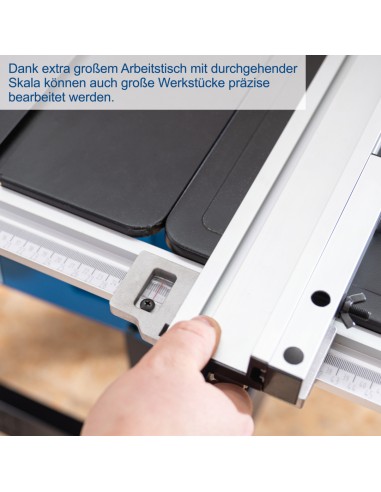 Banco sega circolare 2200W con disco 254 mm Scheppach hs254