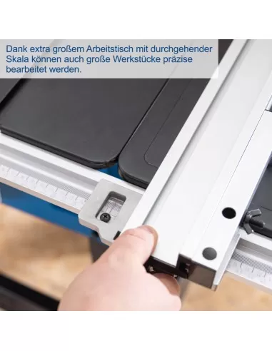 Banco sega circolare 2200W con disco 254 mm Scheppach hs254