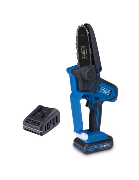 Potatore c-ps100-x 20v con batteria 2,0Ah e caricabatteria ixes Scheppach