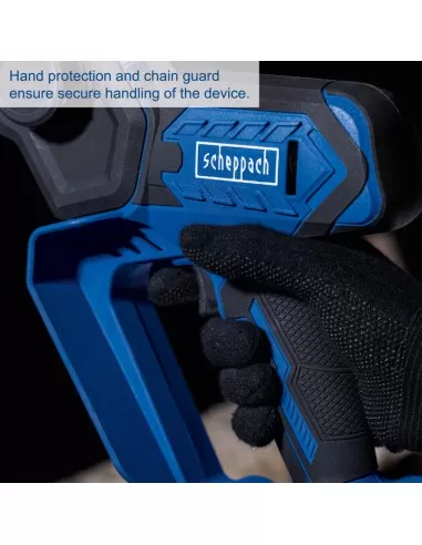 Potatore c-ps100-x 20v con batteria 2,0Ah e caricabatteria ixes Scheppach