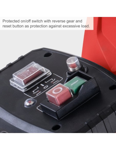 2 - Biotrituratore elettrico da giardino 2800w Scheppach gs70