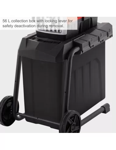 3 - Biotrituratore elettrico da giardino 2800w Scheppach gs70