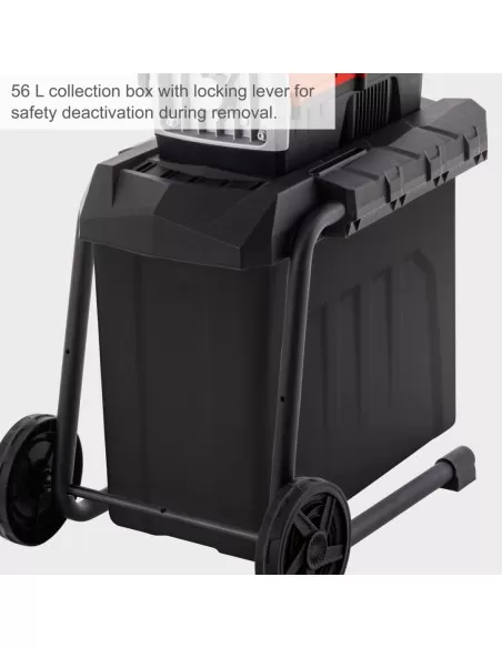 3 - Biotrituratore elettrico da giardino 2800w Scheppach gs70