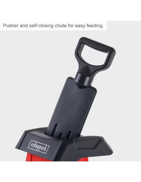 8 - Biotrituratore elettrico da giardino 2800w Scheppach gs70