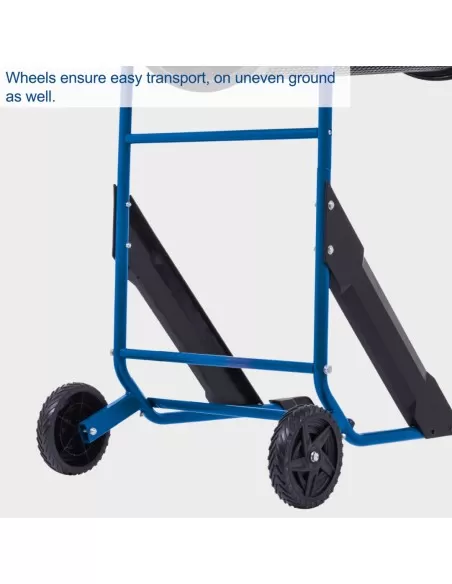 2 - Setaccio rotante elettrico 350 w bocca 40 cm Scheppach rs500