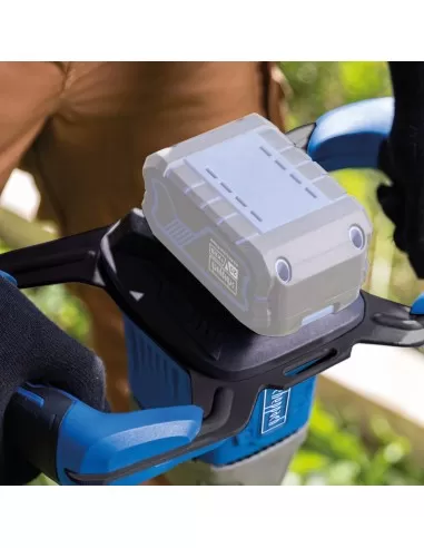 4 - Mototrivella bc-eb100-x 20v 1 batteria 4,0Ah e caricabatteria ixes Scheppach