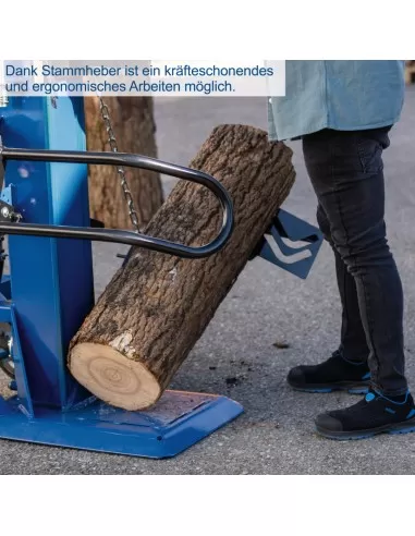 5 - Spaccalegna verticale 5100w 400v + PTO 25t Scheppach hl2550gm