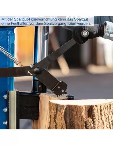 7 - Spaccalegna verticale 5100w 400v + PTO 25t Scheppach hl2550gm