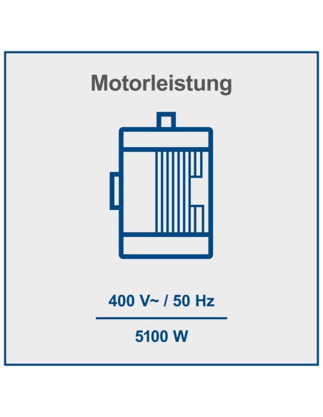 8 - Spaccalegna verticale 5100w 400v + PTO 25t Scheppach hl2550gm