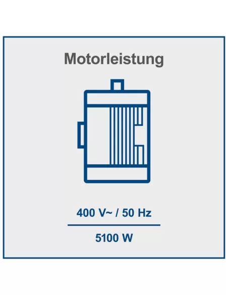 8 - Spaccalegna verticale 5100w 400v + PTO 25t Scheppach hl2550gm