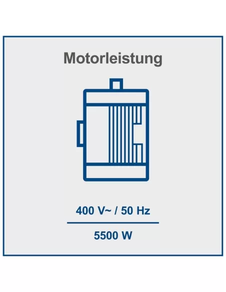 2 - Spaccalegna verticale 5500w 400v + PTO 30t  Scheppach hl3000gm