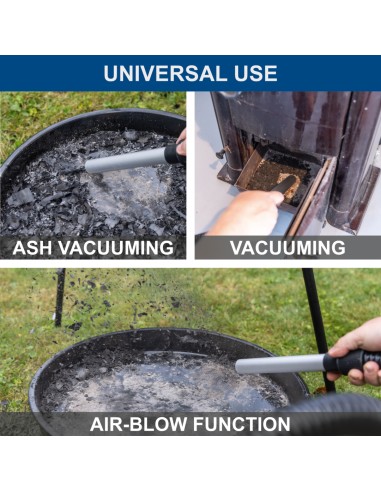 Bidone aspiracenere c-avc15-x con batteria 2,0Ah e caricabatteria ixes Scheppach