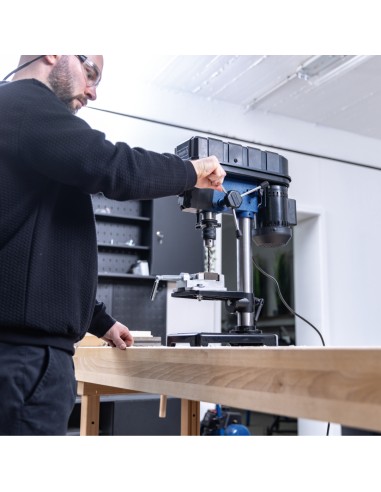 Trapano a colonna da banco 400w inclusa morsa  Scheppach tbm200