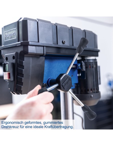 Trapano a colonna da banco 400w inclusa morsa  Scheppach tbm200