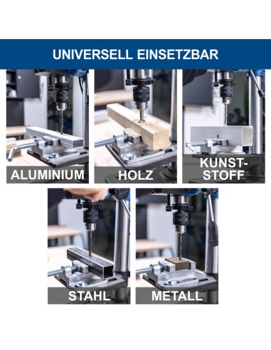 Trapano a colonna da banco 400w inclusa morsa  Scheppach tbm200