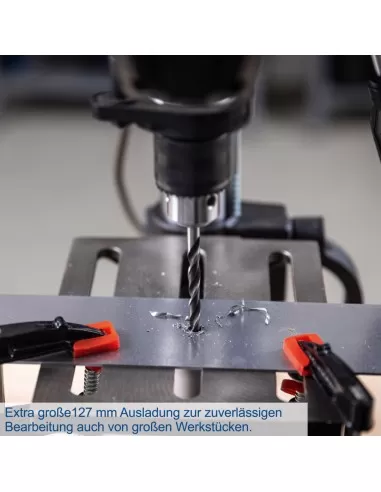 2 - Trapano a colonna da banco 550w Scheppach tbm250