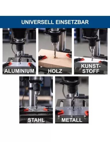6 - Trapano a colonna da banco 550w Scheppach tbm250