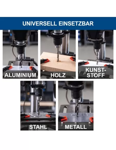 6 - Trapano a colonna da banco 550w Scheppach tbm250