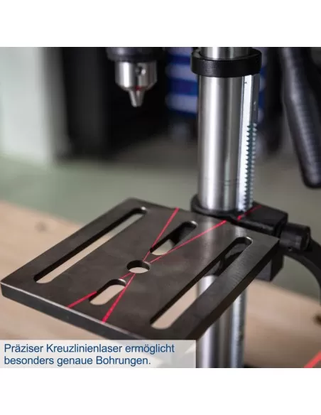 8 - Trapano a colonna da banco 550w Scheppach tbm250