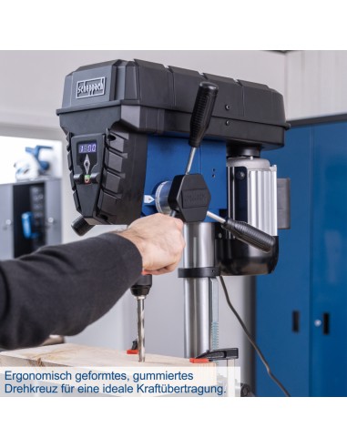 Trapano a colonna da banco 600w Scheppach tbm250vario