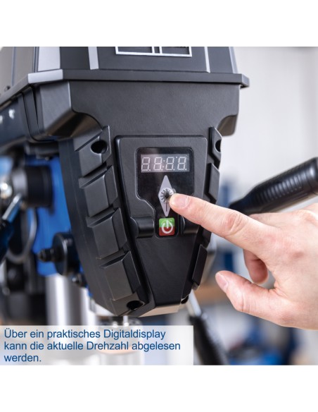 Trapano a colonna da banco 600w Scheppach tbm250vario