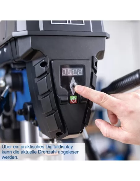 4 - Trapano a colonna da banco 600w Scheppach tbm250vario