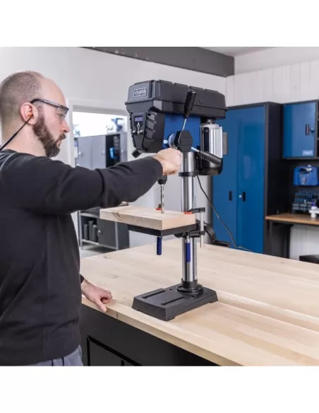 5 - Trapano a colonna da banco 600w Scheppach tbm250vario