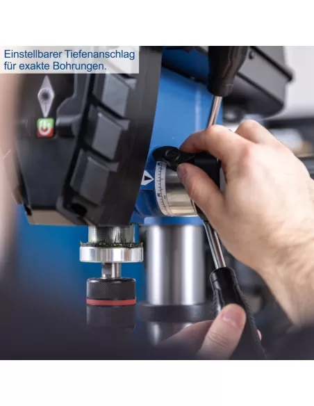 7 - Trapano a colonna da banco 600w Scheppach tbm250vario