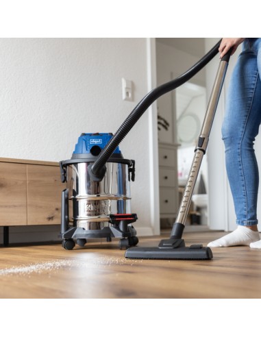 Bidone aspiratutto c-nts20-x con batteria 4,0Ah e caricabatteria Scheppach