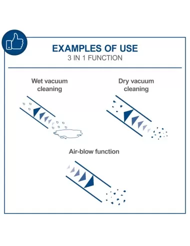 9 - Bidone aspiratutto c-nts20-x con batteria 4,0Ah e caricabatteria Scheppach