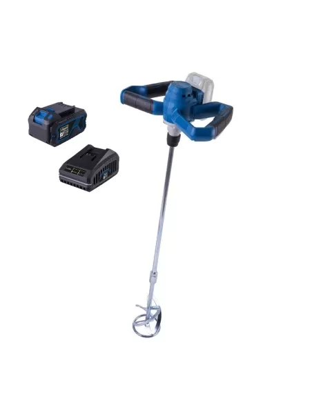 Trapano miscelatore bc-pmx100-x batteria 4,0Ah e caricabatteria ixes Scheppach Trapano miscelatore bc-pmx100-x batteria 4,0Ah e caricabatteria ixes Scheppach